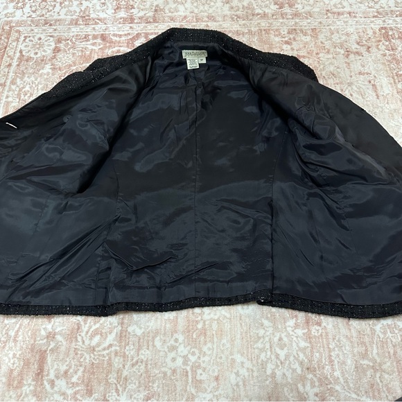 Ann Taylor Sparkly Tweed Blazer With Crystal Buttons - Picture 11 of 11